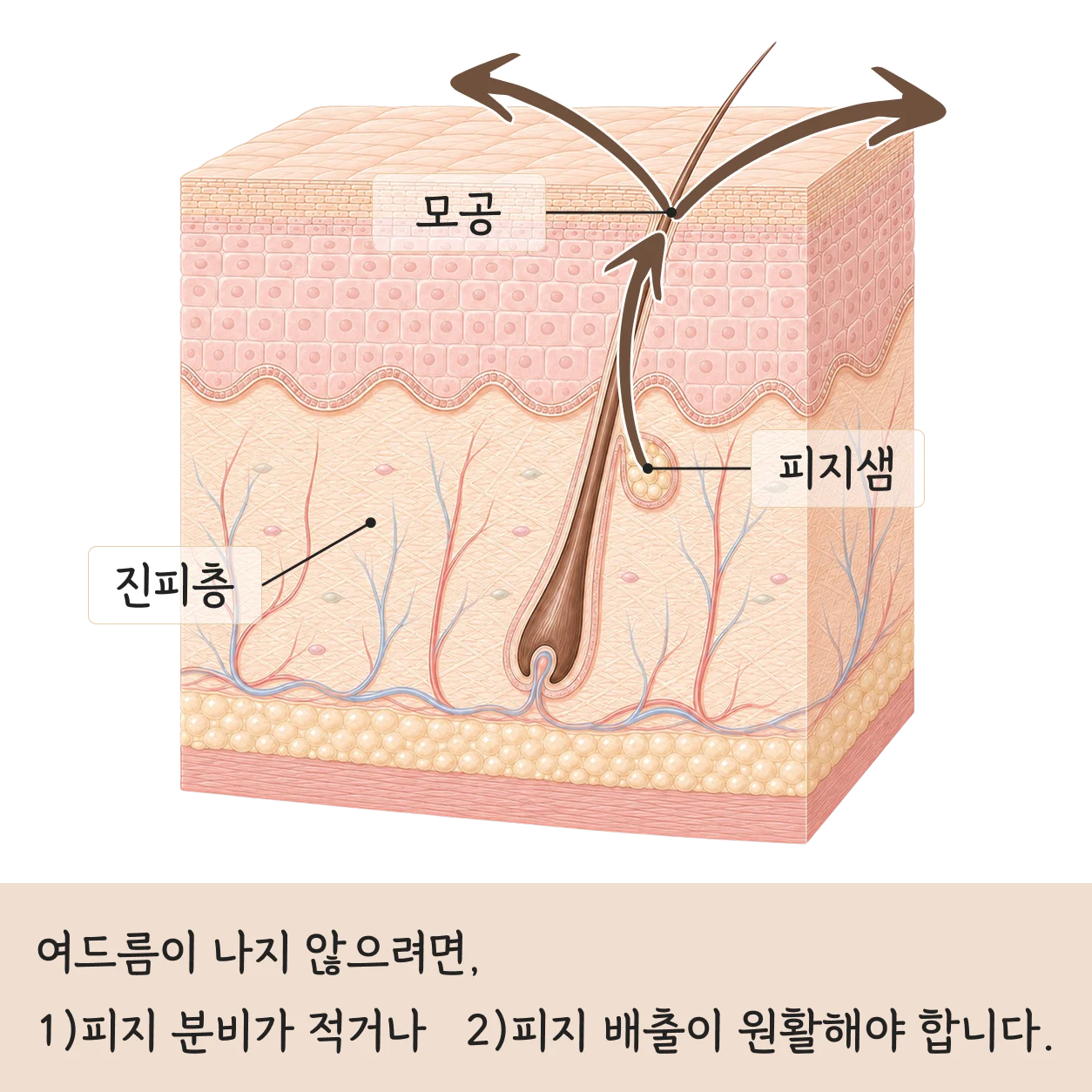 여드름이 발생하는 과정