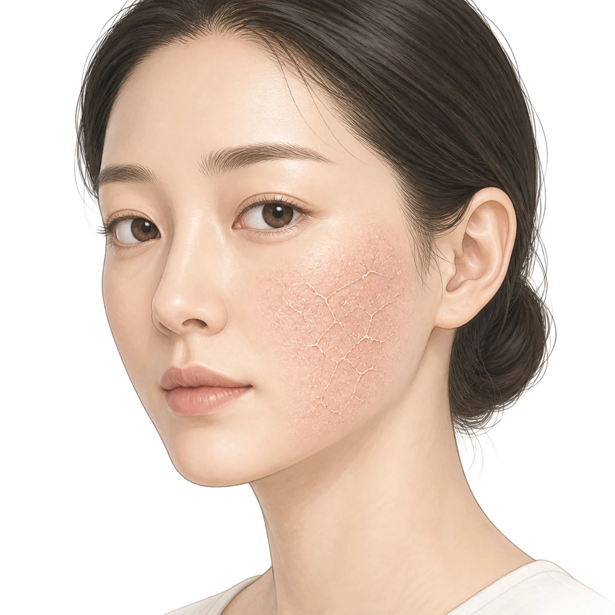 건조한 피부