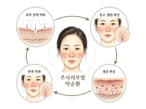 주사피부염, 원인과 치료 방법